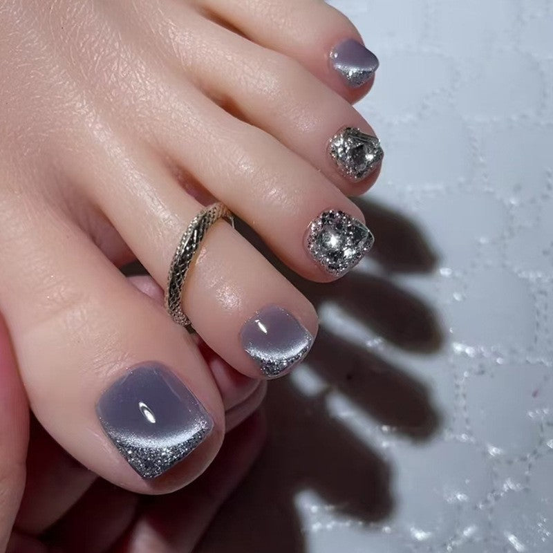 Elegante Fußnagelkunst Brehn