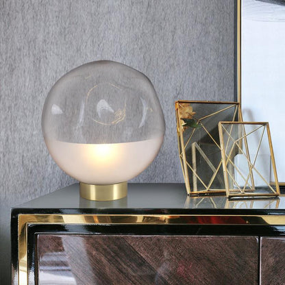 Künstlerische Glas Tischlampe