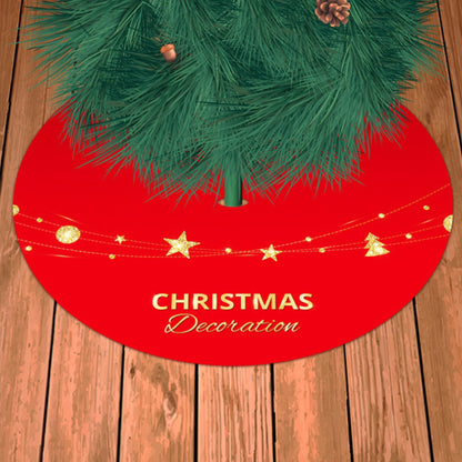 Festive dekorativer Hirschdruck Baumrock