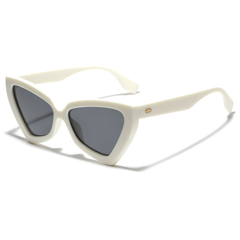 Damen Cat-Eye Sonnenbrille mit verspiegelten Gläsern und robustem Rahmen Brehn