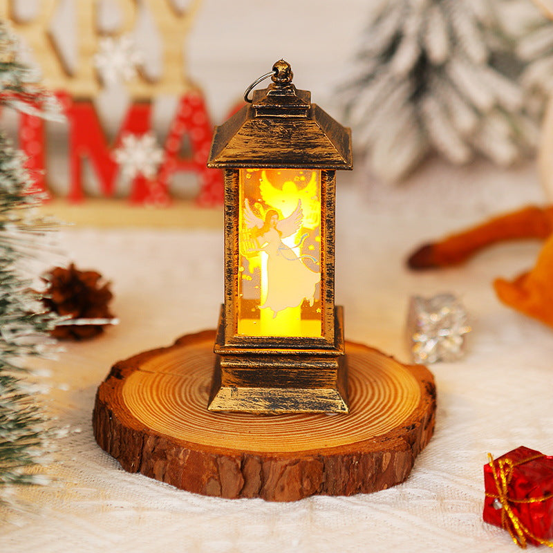 Nostalgische Weihnachtslaterne mit LED-Leuchte Brehn