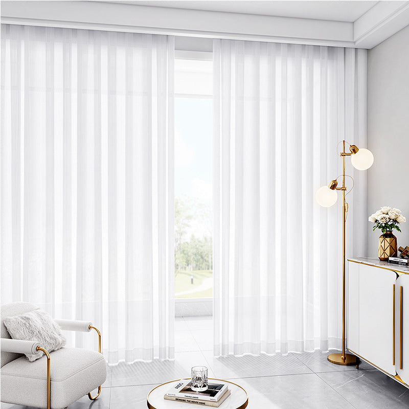 Elegante Durchsichtige Fenstervorhang