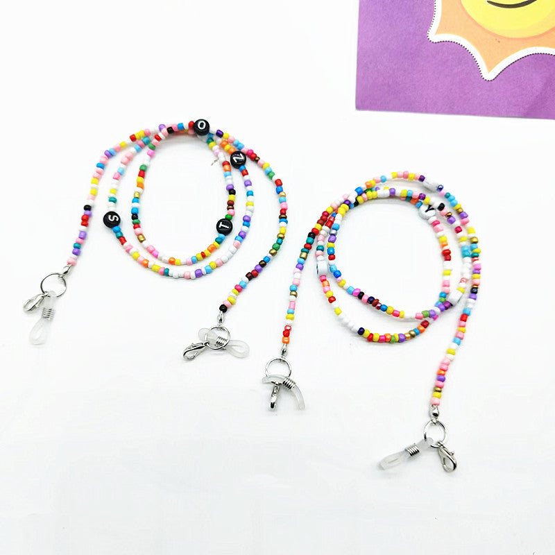 Bunte Bead-Brillenkette Brehn