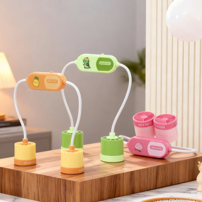 Damen tragbarer Halsventilator mit flexiblem Schlauchdesign Brehn