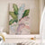 Texturiertes Botanisches Blatt Leinwandkunst