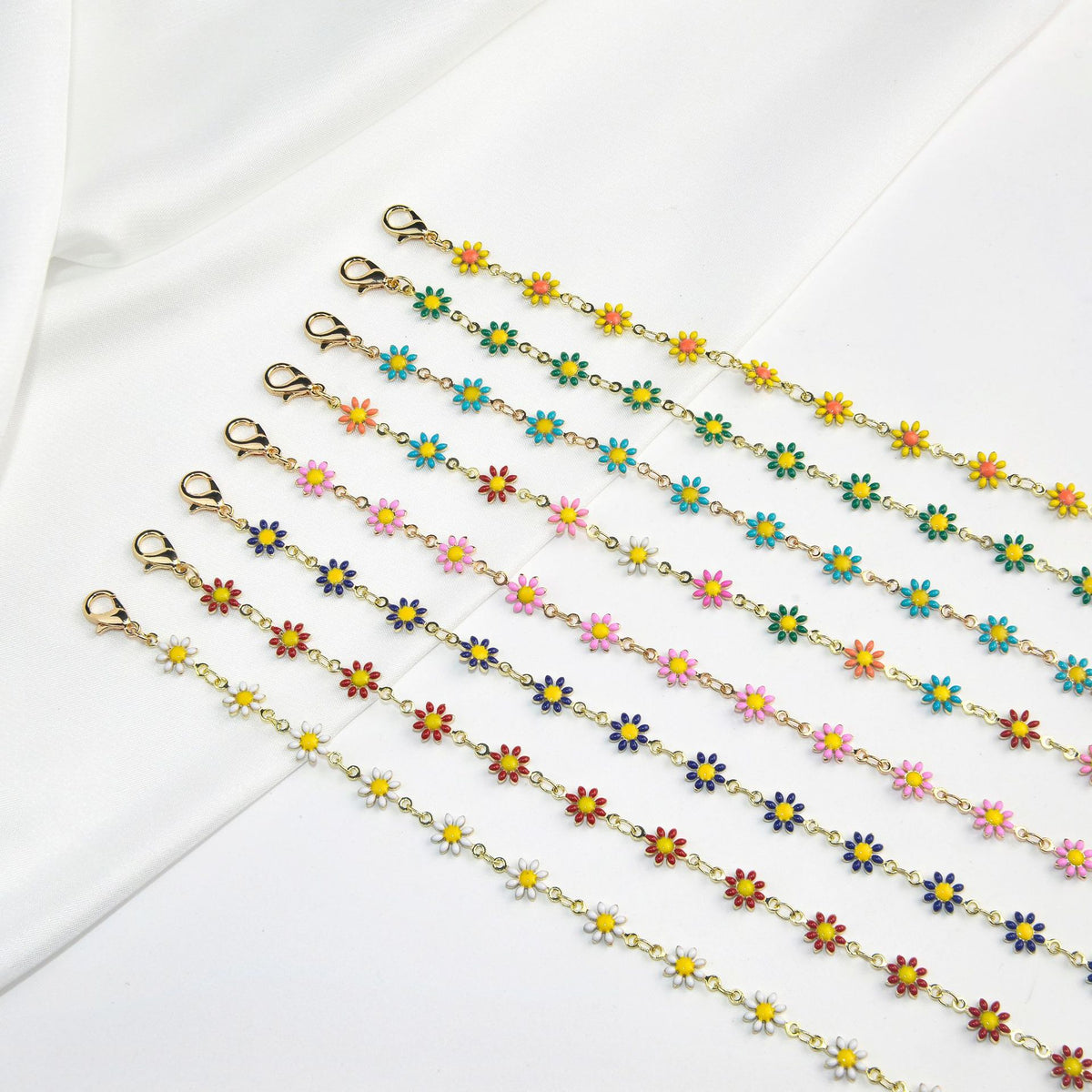 Buntes Floral Kettenarmband Brehn