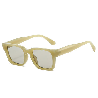 Modernes Quadratrahmen-Sonnenbrille Brehn