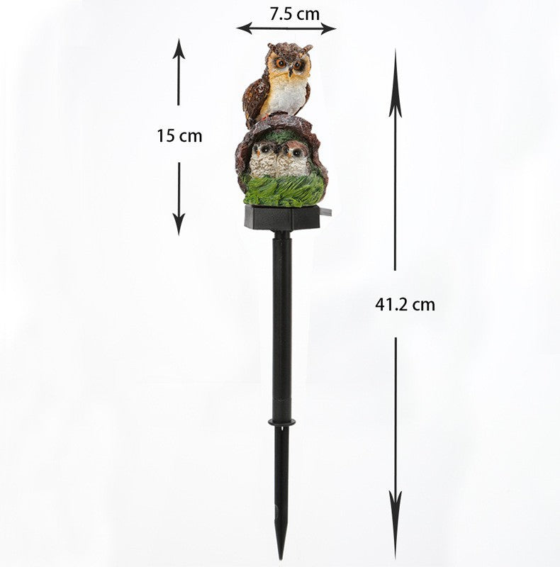 Realistischer Solar-Vogel-Gartenstecker Mit Bewegungssensor Und Wetterfestem Design Brehn