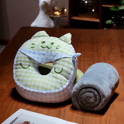 Ergonomisches Babykopfstützkissen gegen Plattkopf, Blütenförmiges Memory-Polster