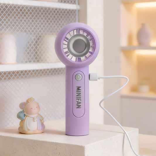 Damen Tragbarer USB Mini-Ventilator mit innovativem Design Brehn
