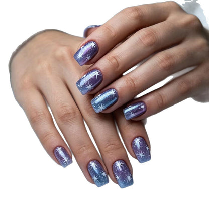 Kosmische Sternen Nagelkunst Brehn