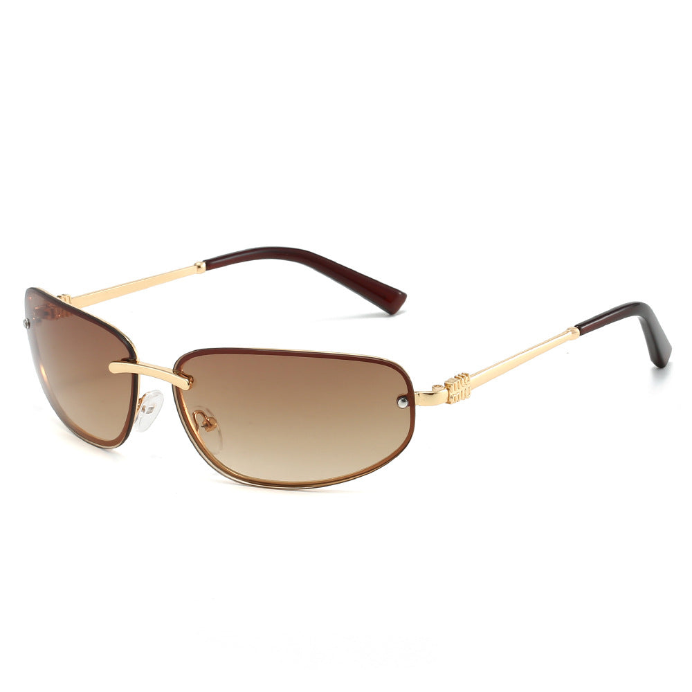 Luxuriöse Vintage-inspirierte Gradient-Sonnenbrille Brehn
