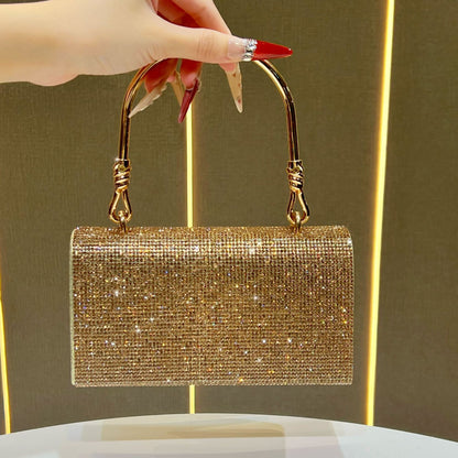 Glamouröse Strass Abendtasche
