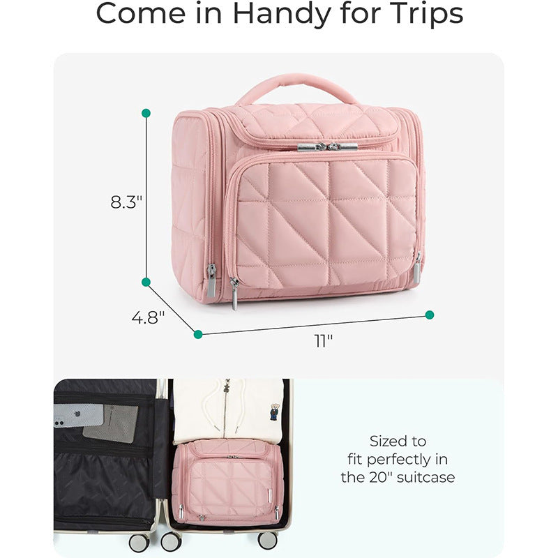 Hochwertige Kosmetik-Organizer Tasche mit Abnehmbaren Fächern Brehn