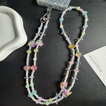 Mehrsträngige dekorative Perlenkette Brehn