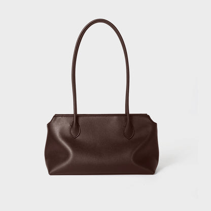 Schlanke Minimalistische Schultertasche mit langen Trägern