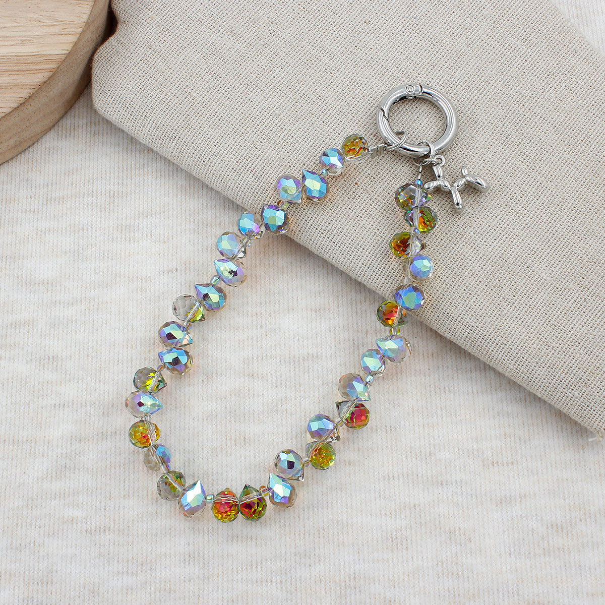 Kristall-verzierte Charm-Armband Brehn