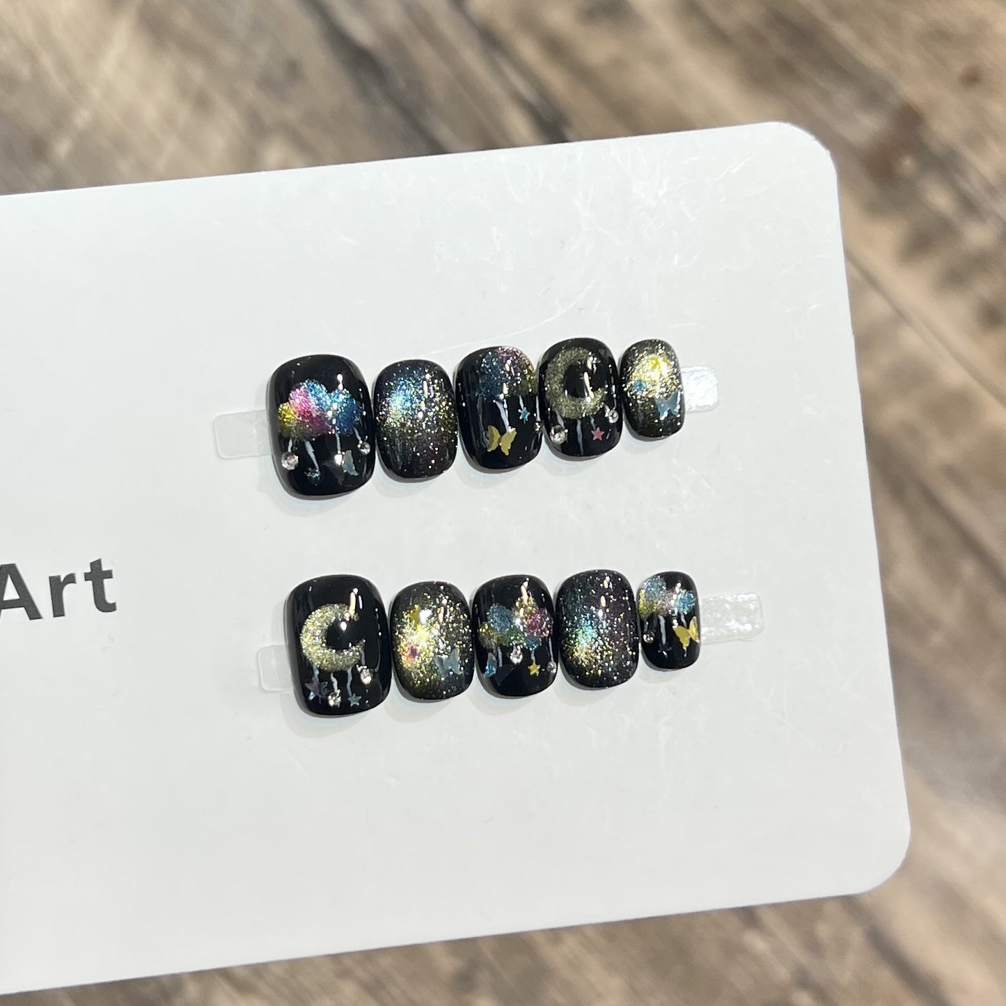 Galaxy-Themen Nagelkunst Set Brehn