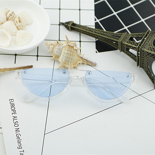Damen Cat-Eye Brille mit markantem Rahmen und verspiegelten Gläsern Brehn