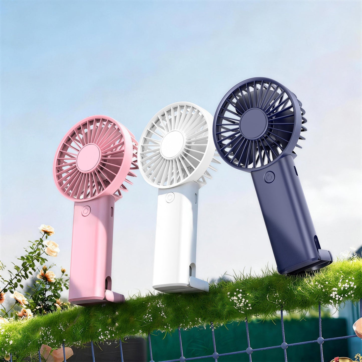 Damen Tragbarer Hochleistungs-Handventilator Brehn