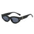 Retro-inspirierte Cat-Eye-Sonnenbrille mit boldem Rahmen Brehn