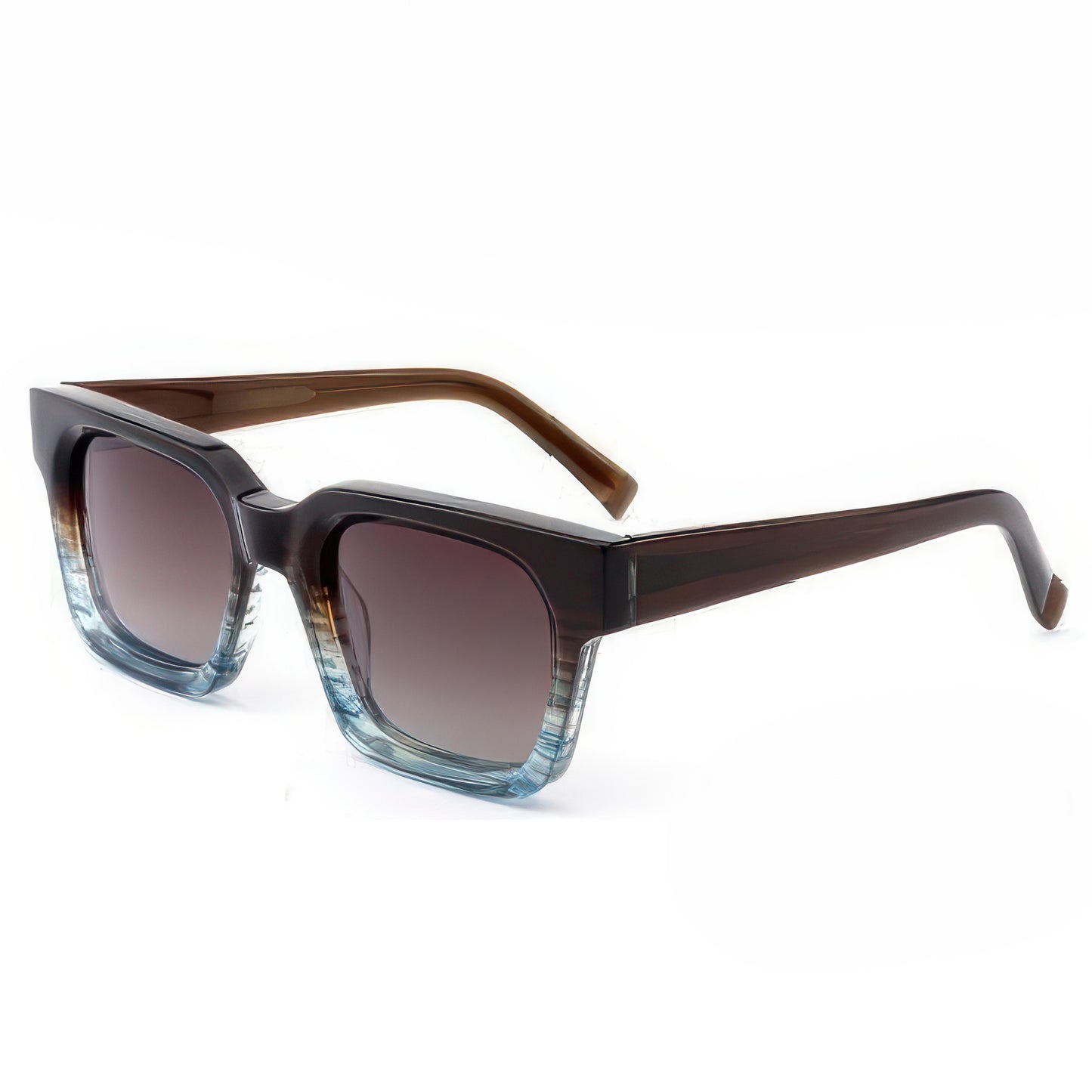 Damen modische Sonnenbrille mit auffälligem Rahmen und hochwertigen Gläsern Brehn