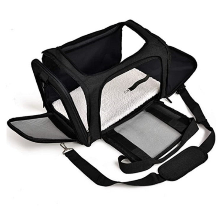 Haustier-Tragetasche mit Atmungsaktivem Mesh und Sicherem Ventilationssystem Brehn