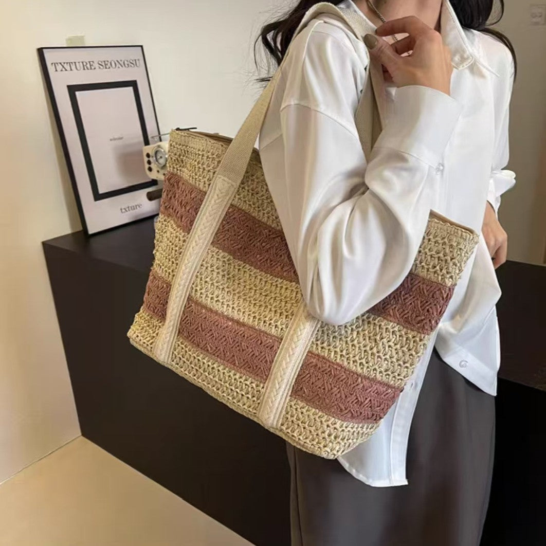 Stilvolle Strandtasche mit Strukturiertem Design Brehn