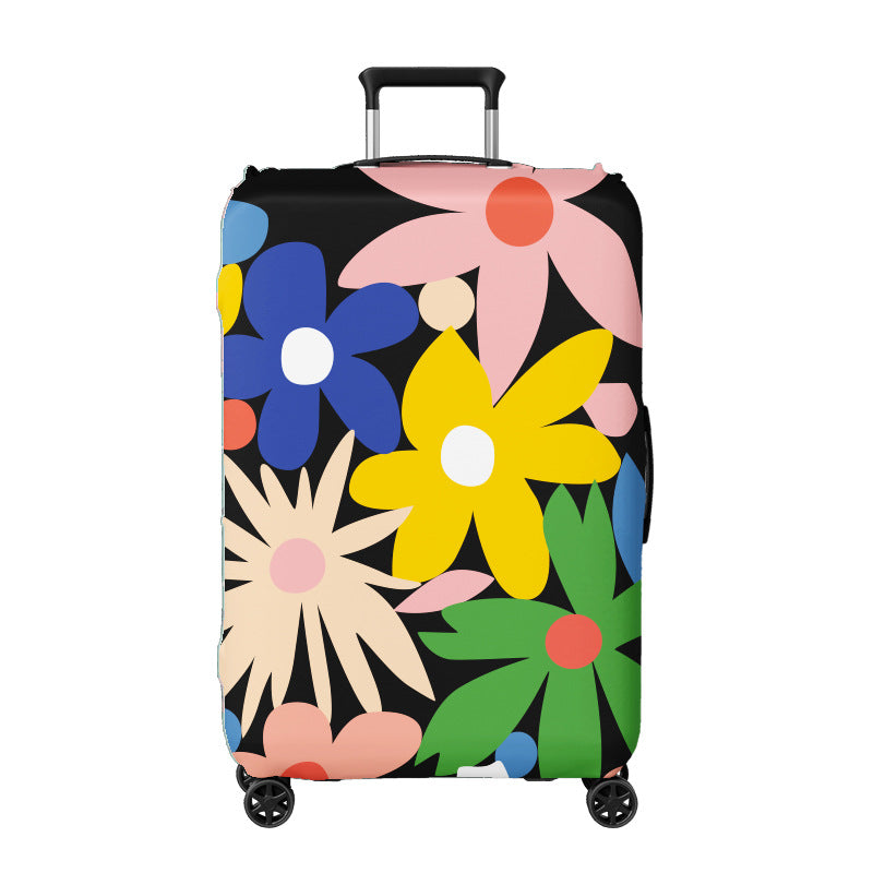 Damen Kofferschutzhülle mit floralen Mustern Brehn