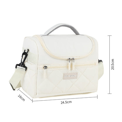 Isolierte Zip-Top Lunch-Tasche