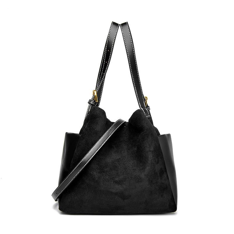 Suede Bucket Handtasche Brehn