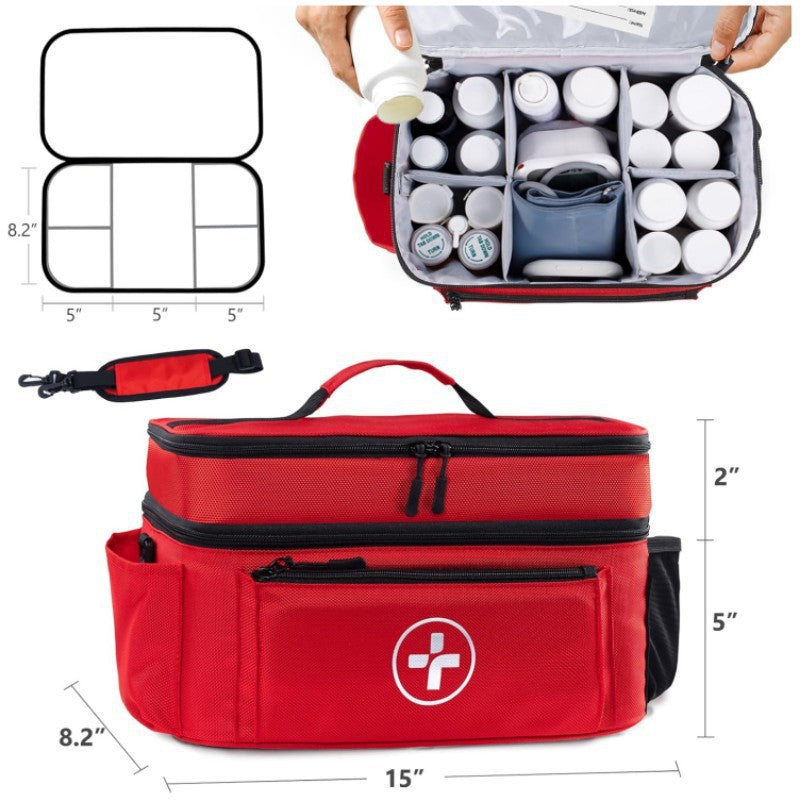 Praktische Medizin-Organizer-Tasche Brehn