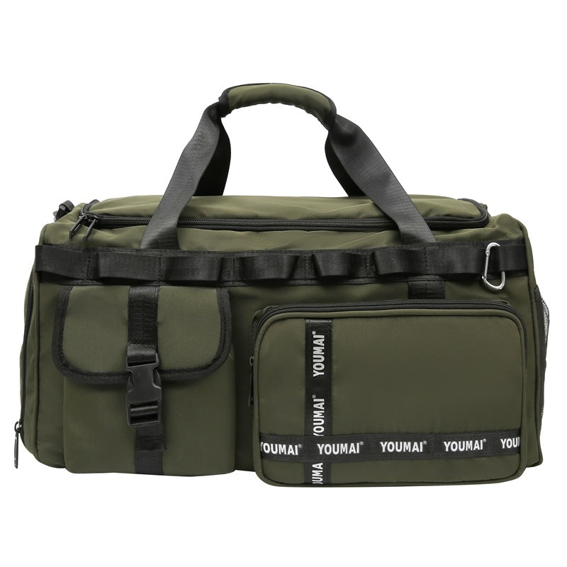 Sportliche Multifunktions-Duffel-Tasche Mit Praktischen Fächern Brehn