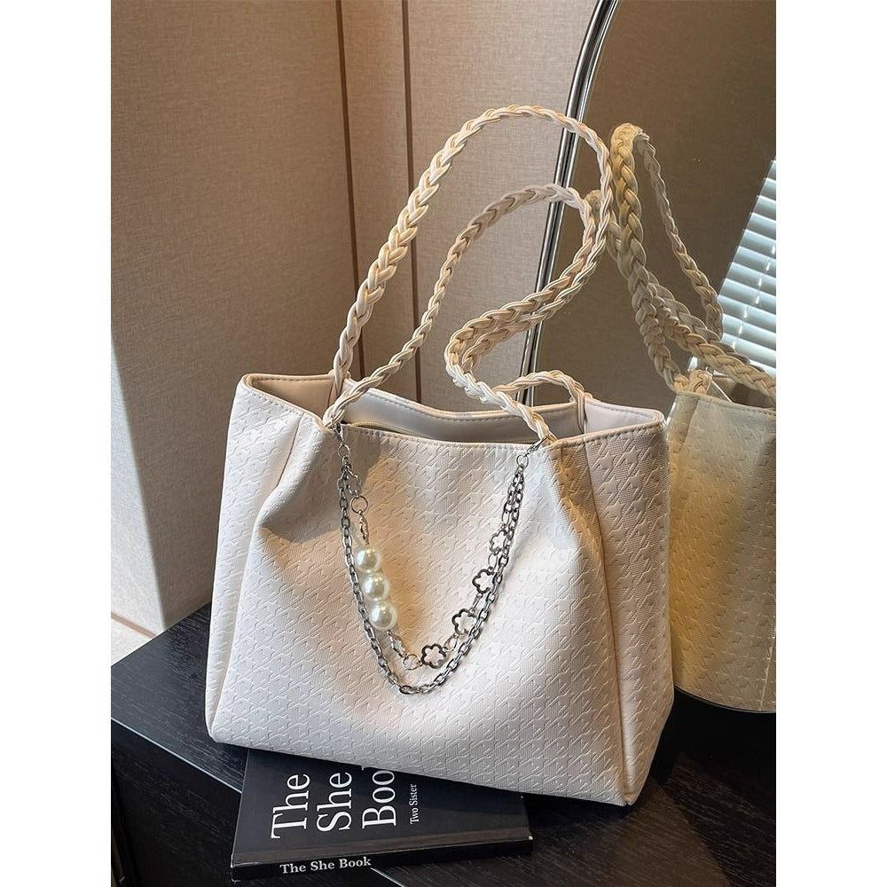 Chic Geflochtener Henkel Tote Brehn