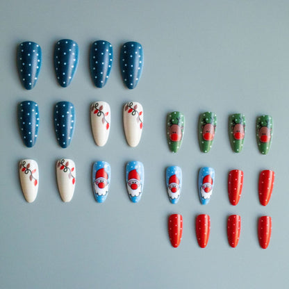 Festliches Urlaub Nagelkunst Design Set