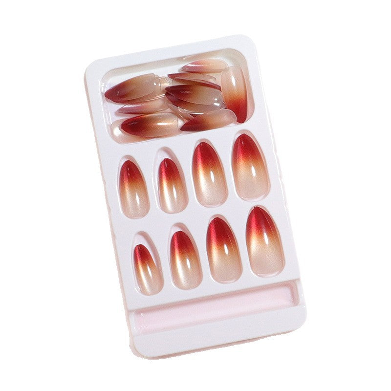 Elegantes Ombre Press-On Nagelset Brehn