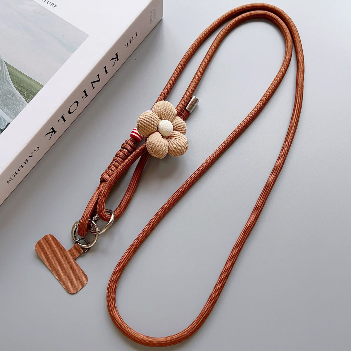 Dekorativer Blumenanhänger Handy-Lanyard Brehn