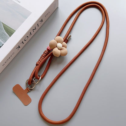 Dekorativer Blumenanhänger Handy-Lanyard Brehn