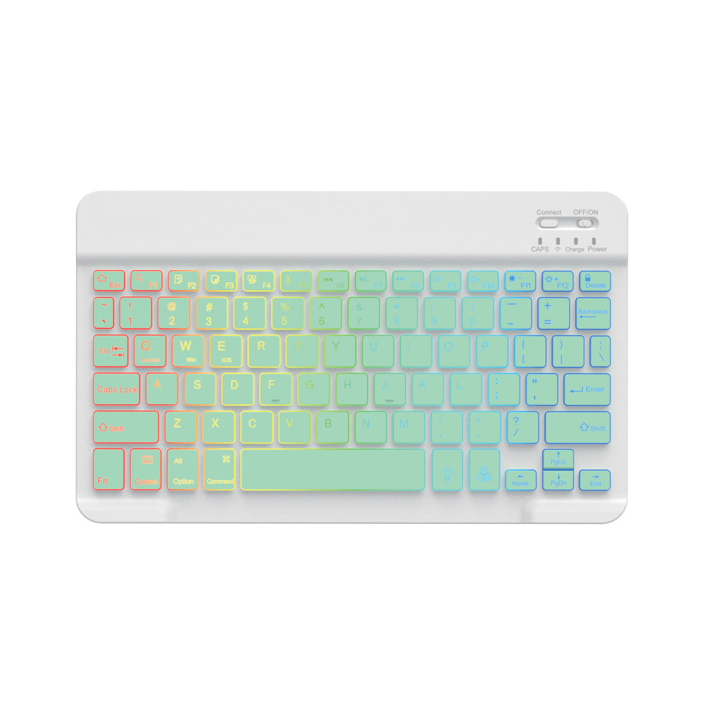 Rgb Hintergrundbeleuchtete Bluetooth-Tastatur Brehn