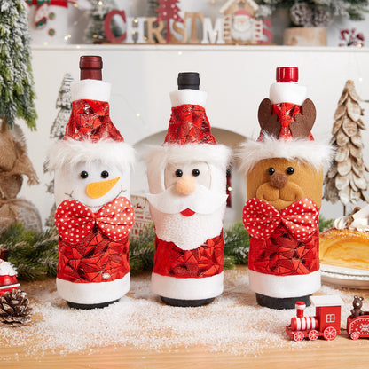 Dekorative Flaschenwärmer im Weihnachtsmann-Design Brehn