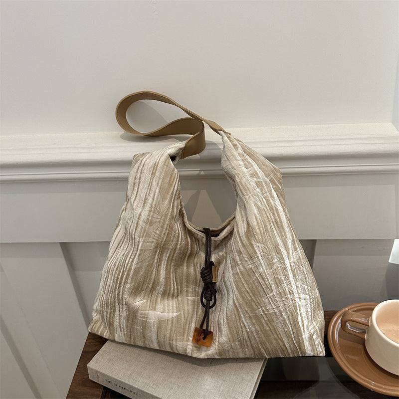 Vielseitige Samt Schultertasche Brehn