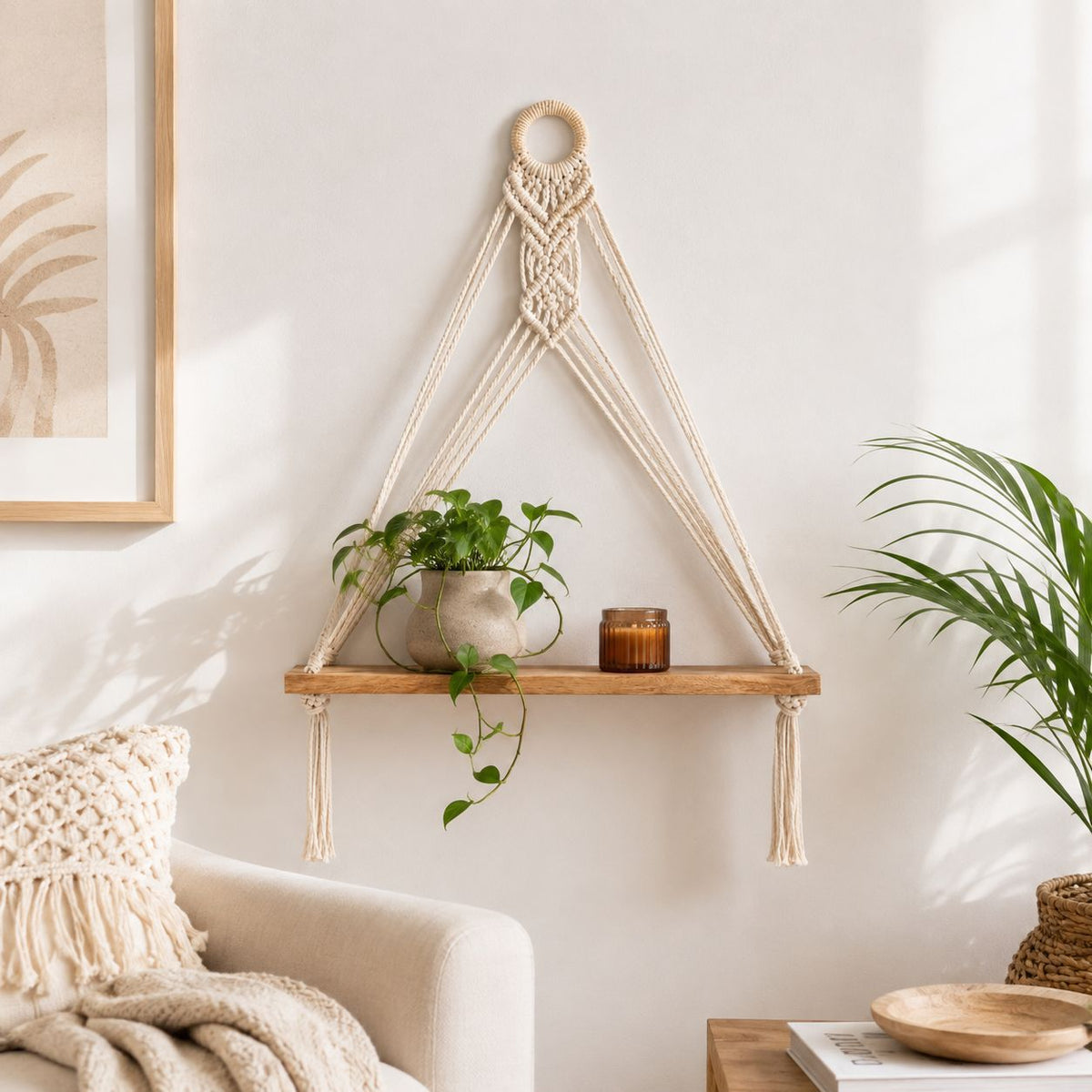 Macrame Wandregal Brehn