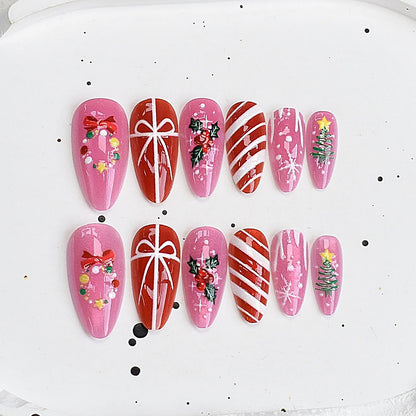 Hochwertiges Press-On-Nagelset Brehn
