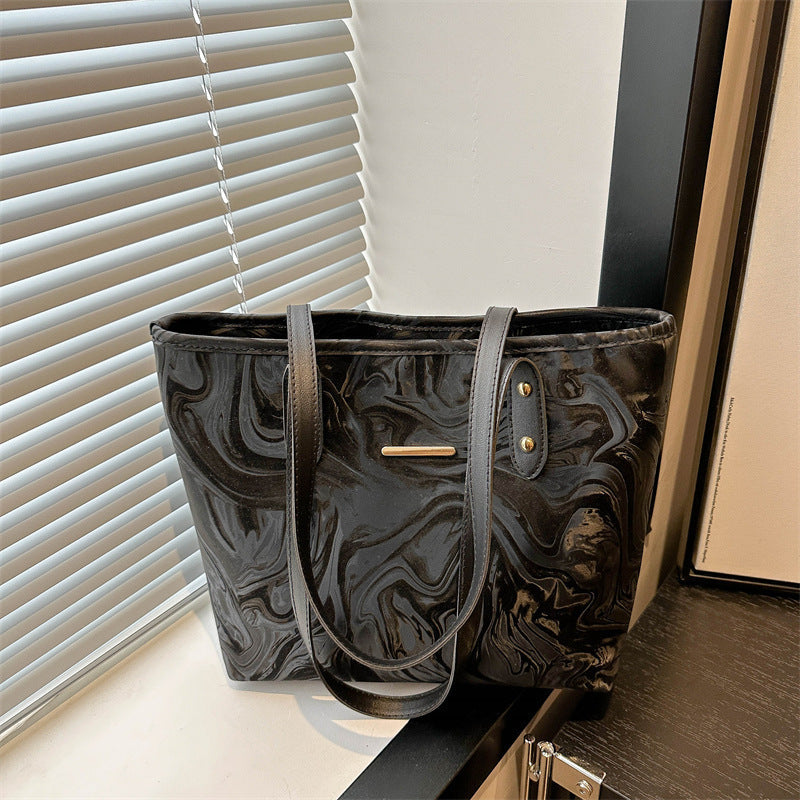 Stylische Marmor-Muster Tasche Brehn