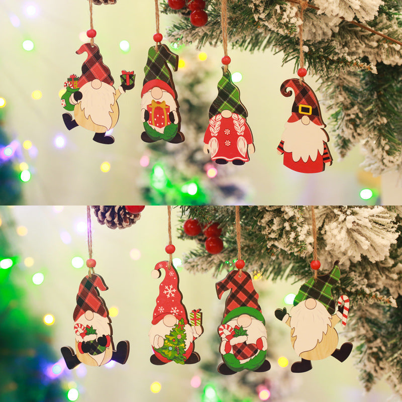 Dekorative Weihnachtsgnom Anhänger Brehn