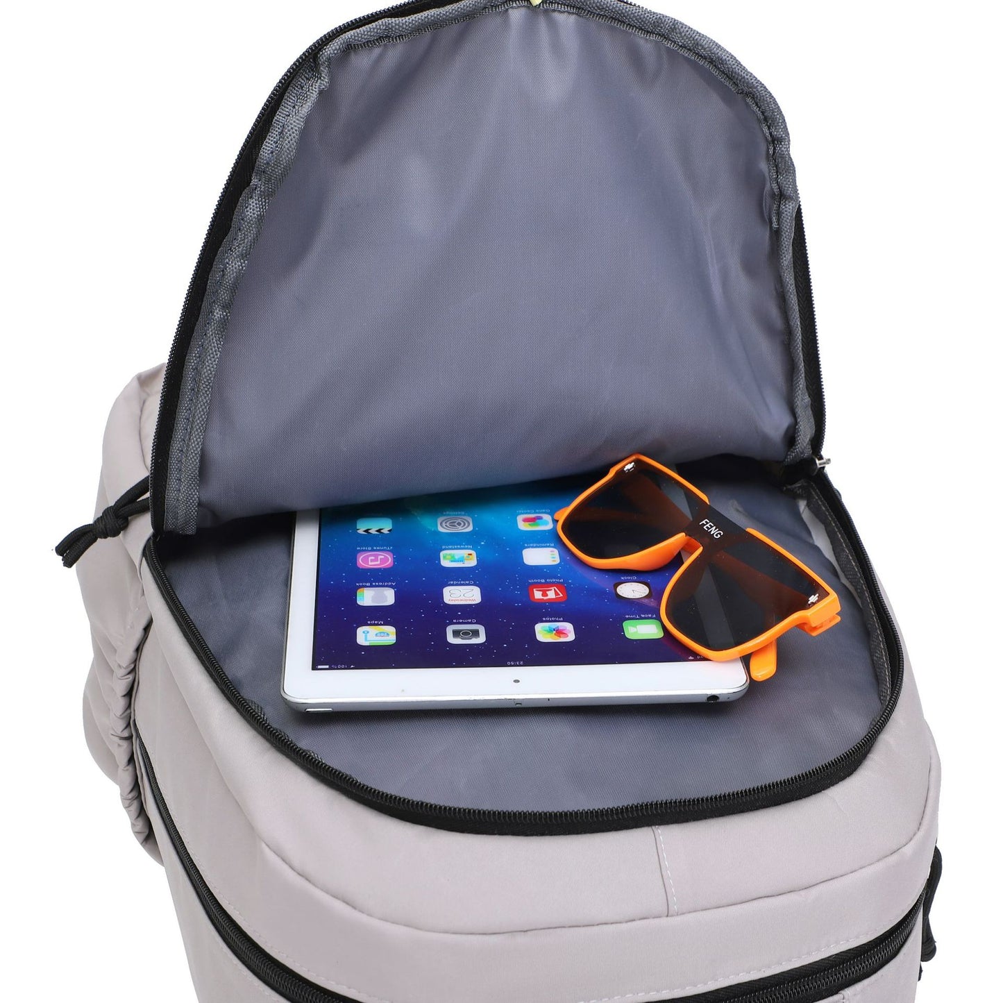 Stylischer Rucksack mit Multifunktionalen Fächern Brehn