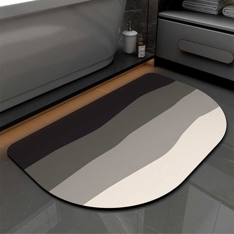 Stylische Farbverlauf-Badematte