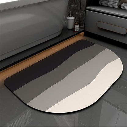 Stylische Farbverlauf-Badematte