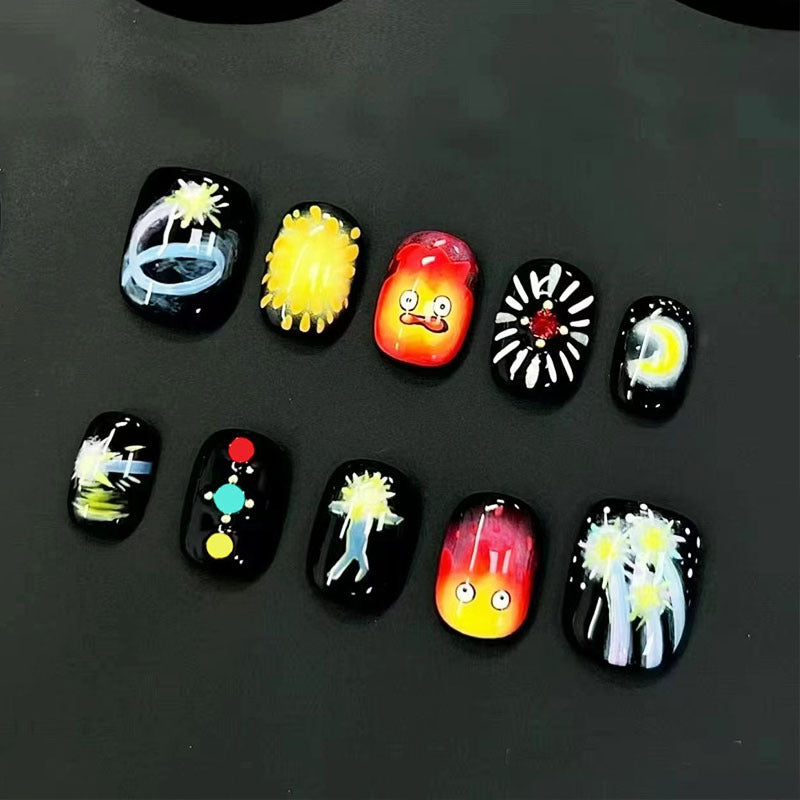 Verspieltes Künstlerisches Nagelkunst Design Set Brehn