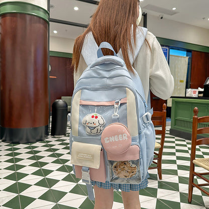 Verspielter Cartoon Grafik Rucksack